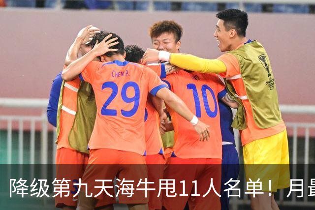 降级第九天海牛甩11人名单!月最佳门将+中超第四后卫遭弃